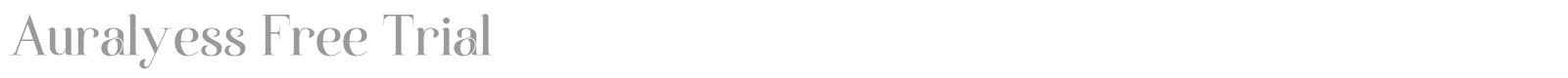 Auralyess font preview